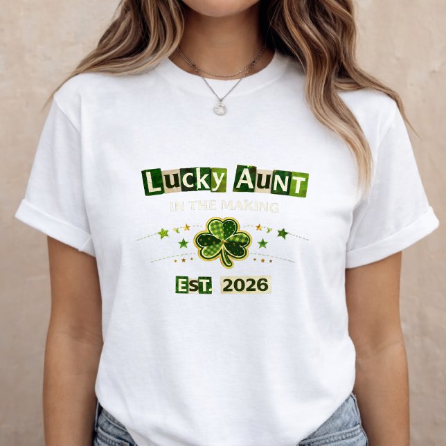 St. Patrick’s Day Pregnancy Announcement T-Shirt (St. Patrick’s Day Pregnancy Announcement T-Shirt )