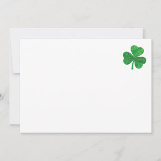 St. Patrick’s Day Umschläge – Glückbringendes Klee Einladung