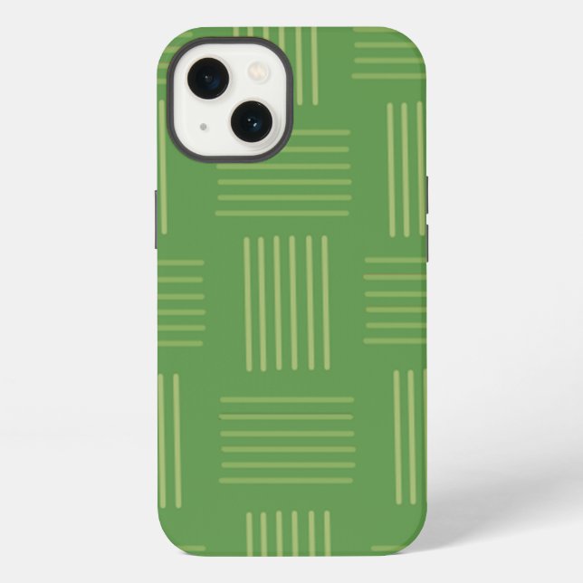 St. Patrick’s Day-Weave  iPhone Hülle (Rückseite)