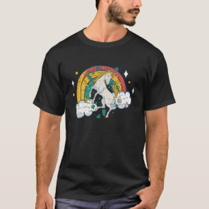 St.Patrick`s Patricks Day Irish Unicorn Lucky Rain T-Shirt