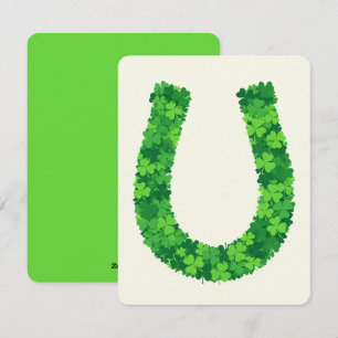 St. Patrick’s Tag Glückspilz Shamrock Feiertagskarte