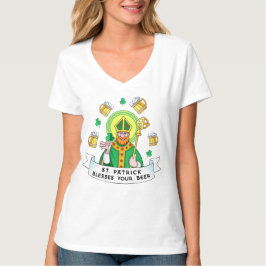 St. Patrick segnet Ihr Bier T-Shirt