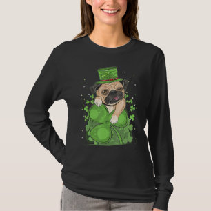 St Patrick St Patrick S Day Mops Welpe Dog 1 T-Shirt