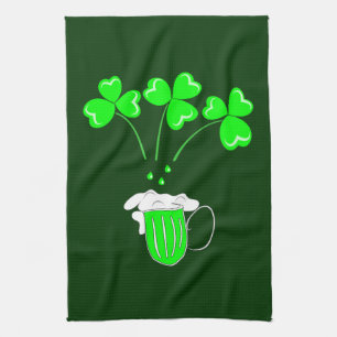 St Patrick Tag das Geheimnis von Brauen Gewohnheit Handtuch