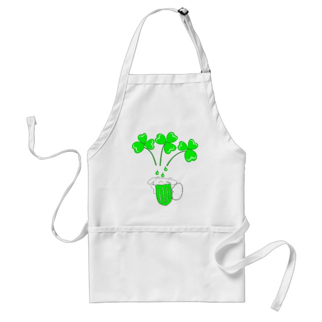 St Patrick Tag das Geheimnis von Brauen Schürze (Vorne)