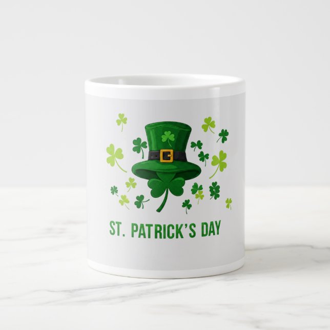 ST. PATRICK-TAG Jumbo-Tasse (Vorderseite)
