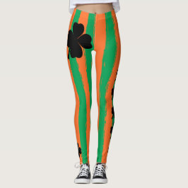 St Patrick Tag küssen mich, den ich irische Leggings
