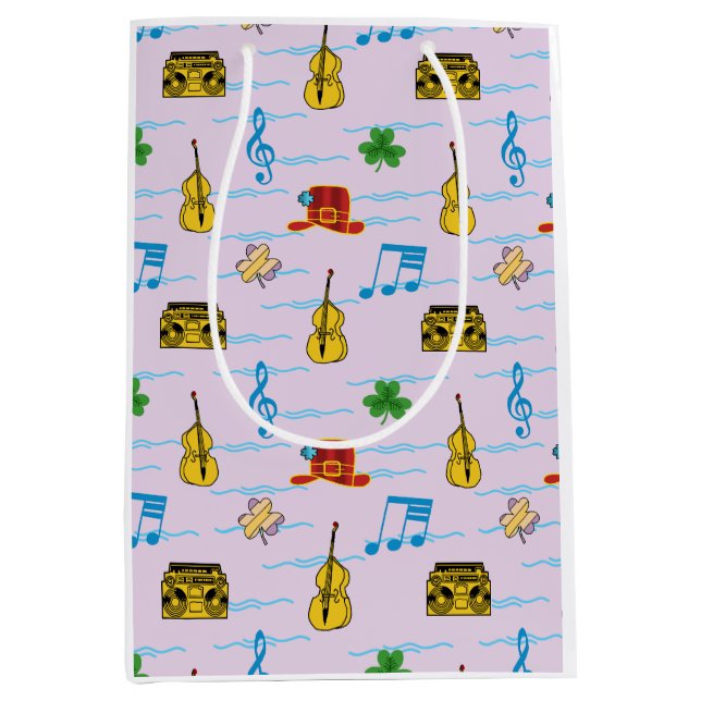 St. Patrick Tag Mittlere Geschenktüte (Vorderseite)