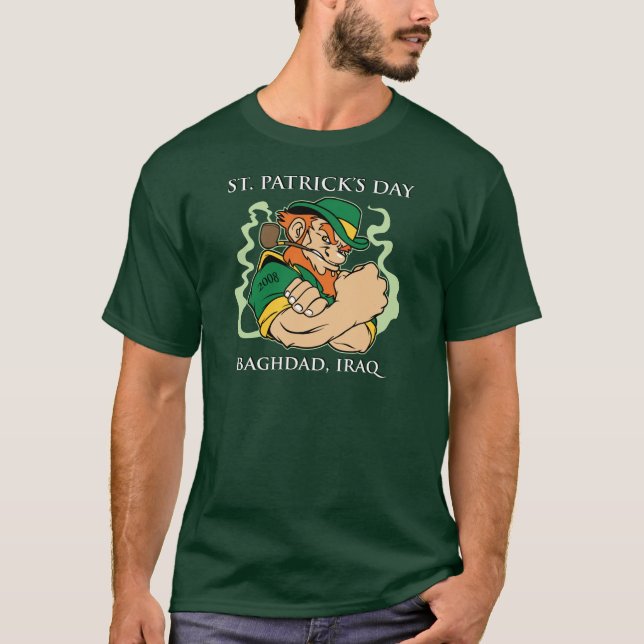 St Patrick Tag - T - Shirt Bagdads, der Irak (Vorderseite)