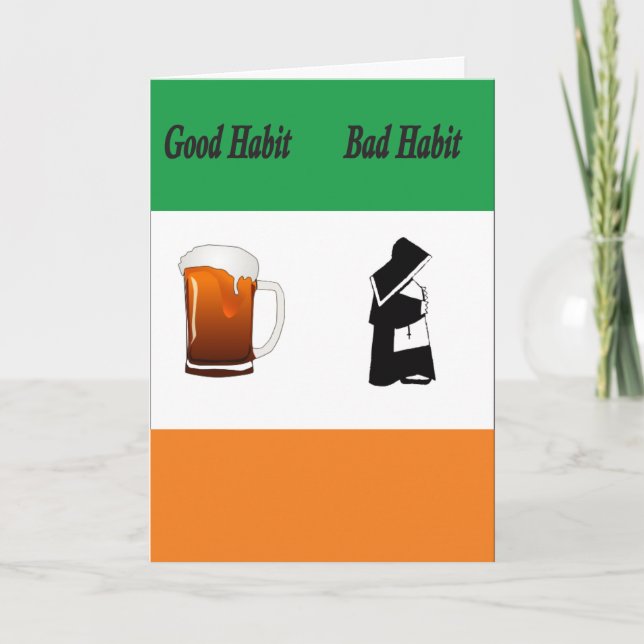 St Patrick Tagesermutigung Karte (Vorderseite)