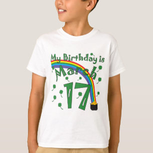 St Patrick Tagesgeburtstag T-Shirt