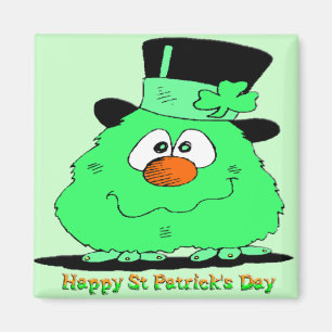 St Patrick TagesGnome Magnet
