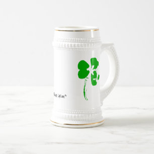 St Patrick Tagesgrün-Klee - Bier-Schale Bierglas