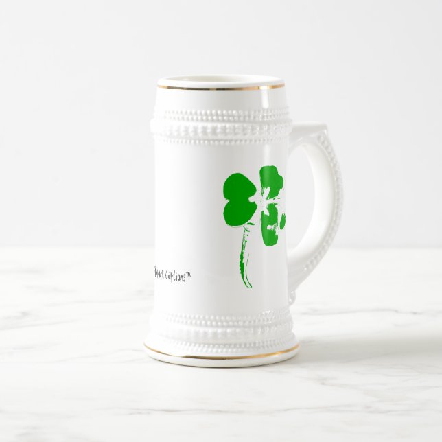 St Patrick Tagesgrün-Klee - Bier-Schale Bierglas (VorderseiteRechts)