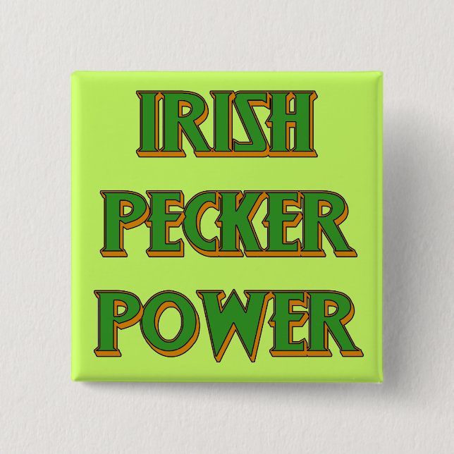 St Patrick Tagesiren-Knöpfe Button (Vorderseite)