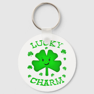 St Patrick Tagesirischer Klee-Schlüsselanhänger Schlüsselanhänger
