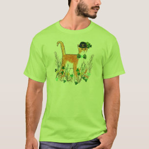 St Patrick Tageskatze T-Shirt