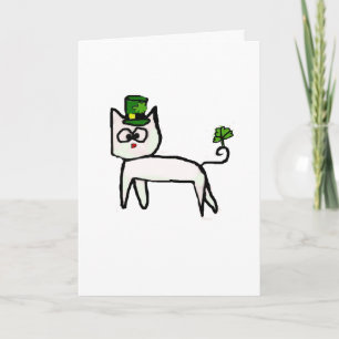 St Patrick Tageskatzen-Karte Karte
