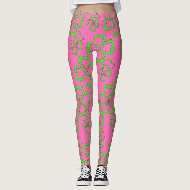 St Patrick Tagesklee-Leggings Leggings (Vorderseite)