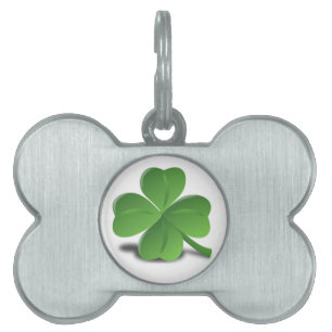 St Patrick TagesKleeblatt-Klee-Haustier-Umbau Tiermarke