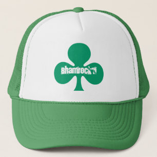 St Patrick TagesKleeblatt Shamrock'n grüne Hüte Truckerkappe