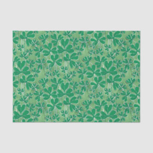 St Patrick TagesKleeblätter Seidenpapier