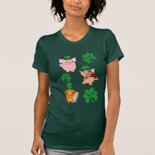 St Patrick Tageskleiner Musiker Frauen-T - Shirt