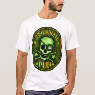 St Patrick Tagespiratpub-Schädel-T - Shirt