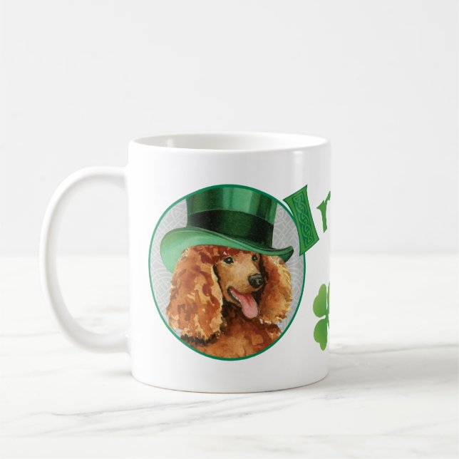 St Patrick Tagespudel Tasse (Links)