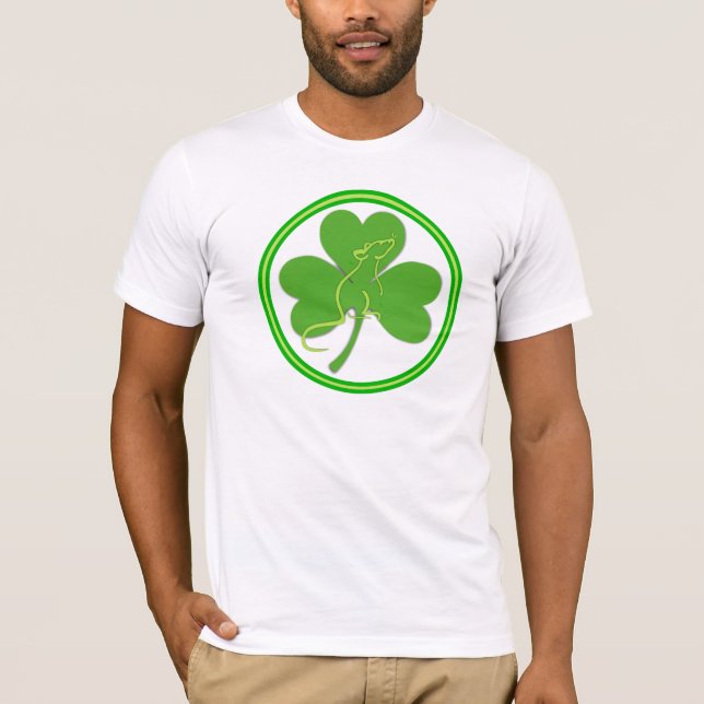 St Patrick Tagesratten-Shirt T-Shirt (Vorderseite)