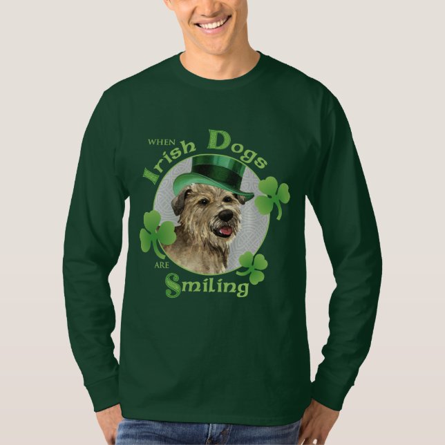 St Patrick TagesSchlucht von Imaal Terrier T-Shirt (Vorderseite)