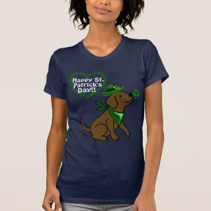 St Patrick Tagesschokolade Labrador T-Shirt