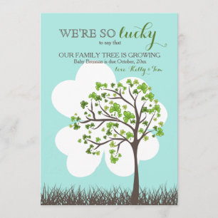 St Patrick Tagesschwangerschafts-Mitteilung Ankündigung