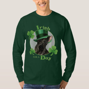 St Patrick TagesScottish Terrier T-Shirt