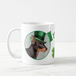 St Patrick Tagesspielzeug Manchester Terrier Kaffeetasse