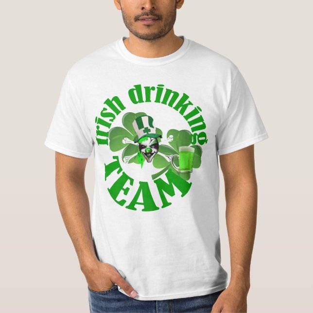 St Patrick Tagestrinkendes Team T-Shirt (Vorderseite)