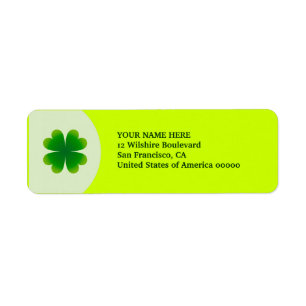 St Patrick Tagesvierblättriges Kleeblatt