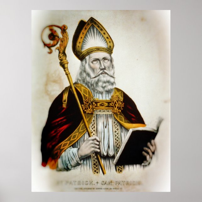 St. Patrick The Apostle of Ireland Poster (Vorne)