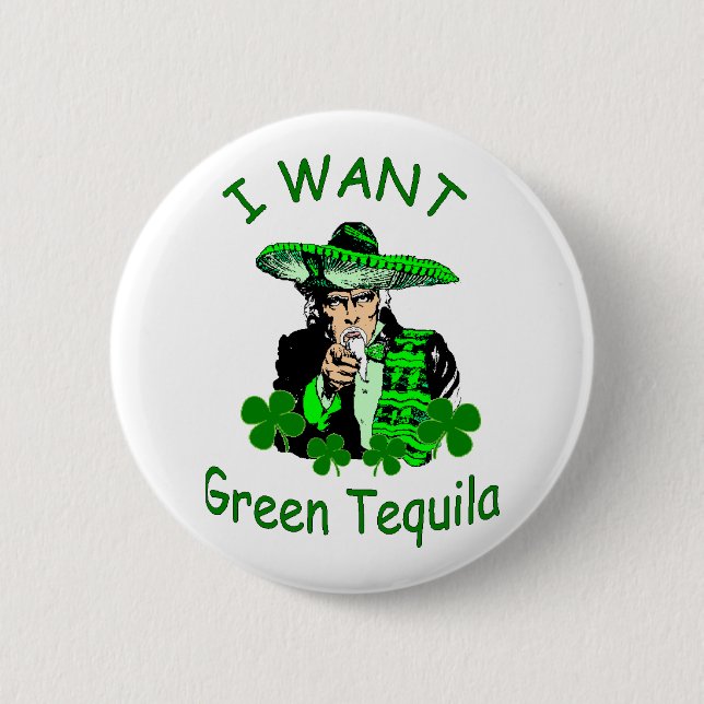 St Patrick Tio Sammy Knopf Button (Vorderseite)