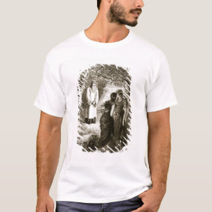 St Patrick traf sich durch Jungfrauen im Holz von T-Shirt