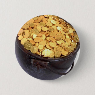 St Patrick u. - Goldschatz Button