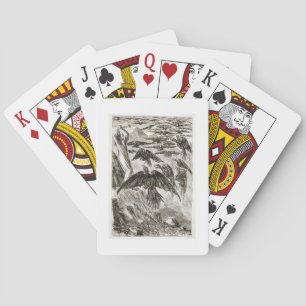 St Patrick und die Dämonenvögel, von 'The Trias T. Spielkarten