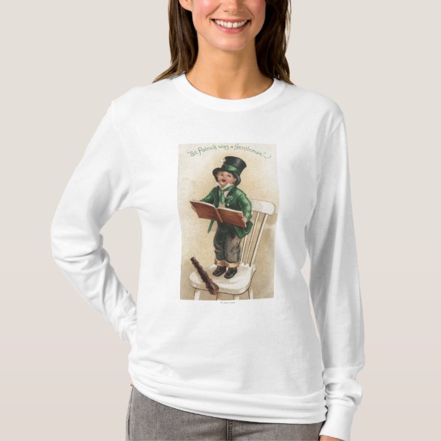 St Patrick war ein Herr T-Shirt (Vorderseite)