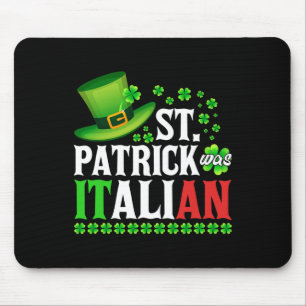 St. Patrick war Italiener St. Patrick's Day Hut Kl Mousepad