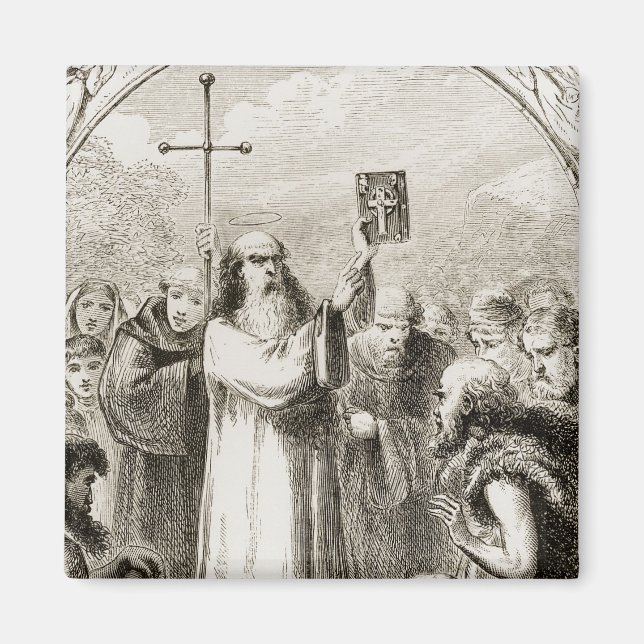 St. Patrick zeigt den Iren die Vier Magnet (Vorne)