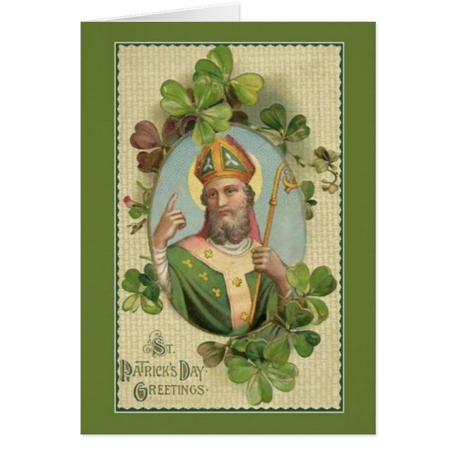 St PatrickBishop Shamrocks Prayer Irish (Vorne)