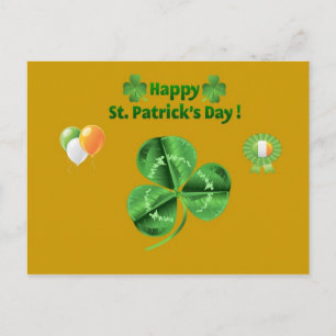 St Patrickd Day Postcard Postkarte