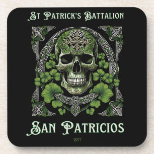 St. Patricks-Bataillon San Patricios Irisch-Mexika Getränkeuntersetzer
