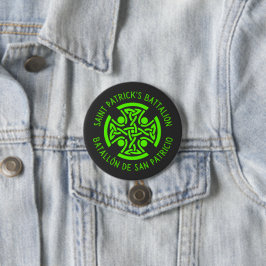 St. Patrick's Battalion San Patricios Katholik Button