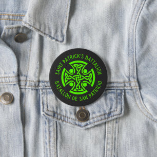 St. Patrick's Battalion San Patricios Katholik Button